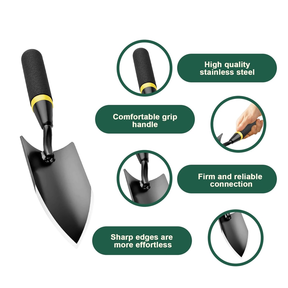 Multifunctional Mini Garden Shovel Durable Stainless Steel Shovel for Gardening Tools