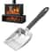 Heavy Duty Fireplace Ash Shovel & Wood Stove Ash Sifter Iron Coal Shovel Tool for Fire Pits, Fireplaces & BBQ Grills
