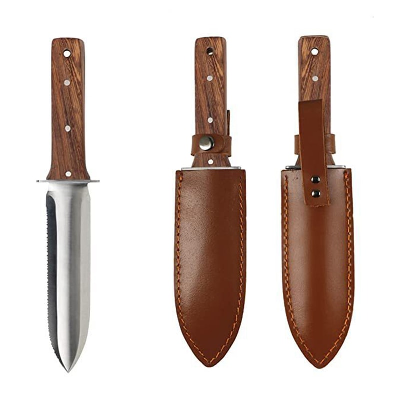 Professional Multifunction Gardening Shovel With Leather Sheath Gardening Tool Heavy Duty Garden Di 4