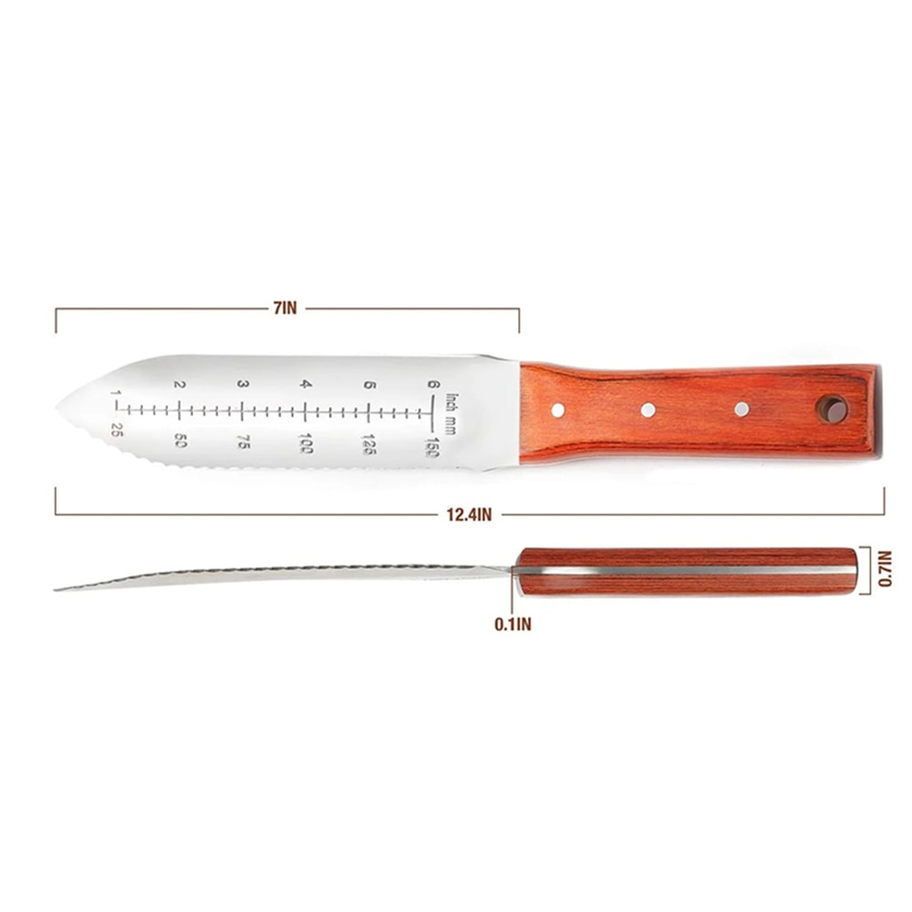 Professional Multifunction Gardening Shovel With Leather Sheath Gardening Tool Heavy Duty Garden Di 5