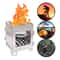 Folding Camping Stove Portable Wood Stove for Hiking & Outdoor BBQ
