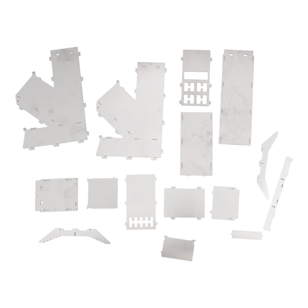 Compact Foldable Camping Stove Stainless Steel Portable Wood Stove for Hiking & Outdoor Cooking