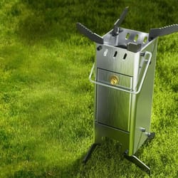 portable rocket stove foldable camping firewood stove for outdoor cooking