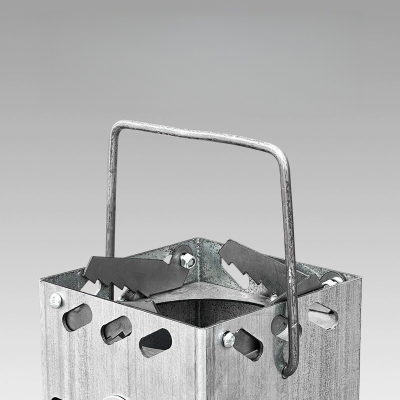 Portable Rocket Stove Foldable Camping Firewood Stove for Outdoor Cooking