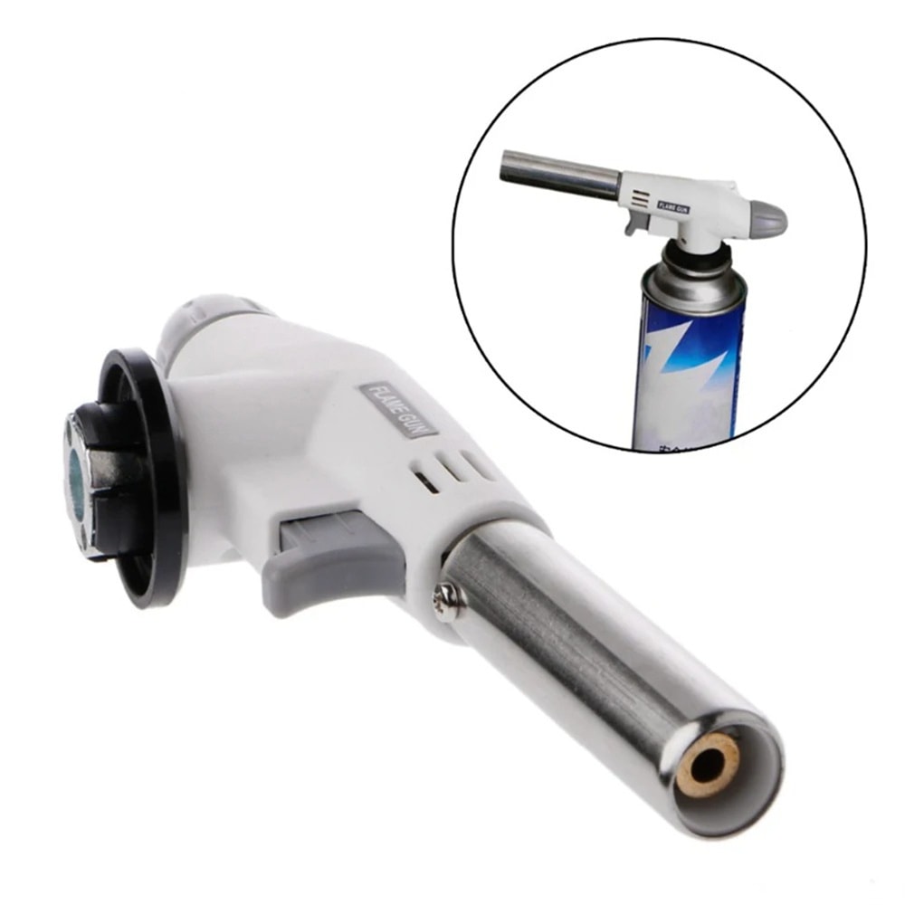 Auto Ignition Butane Torch Gas Welding Burner for BBQ & Camping