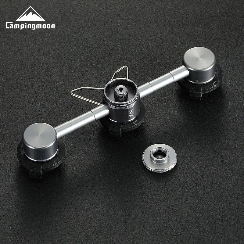 Outdoor Camping Stove Adapter Gas Canister Connector for Portable Camping Equipment