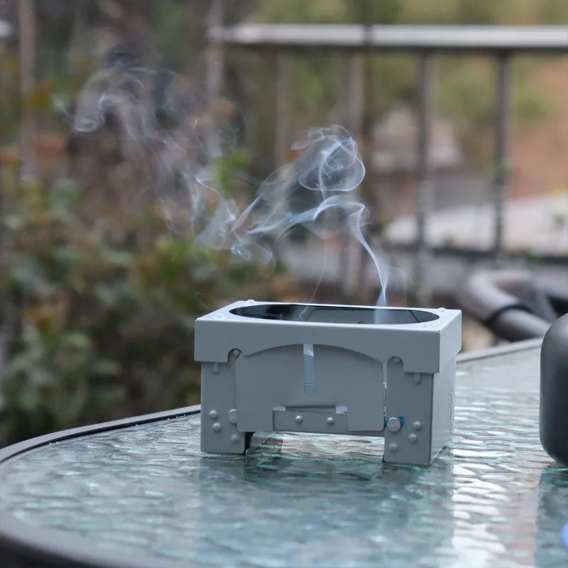 Portable Mini Camping Stove Windproof Foldable Alcohol Burner