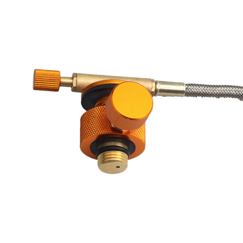Premium Outdoor Camping Stove Adapter with Gas Cylinder Connector