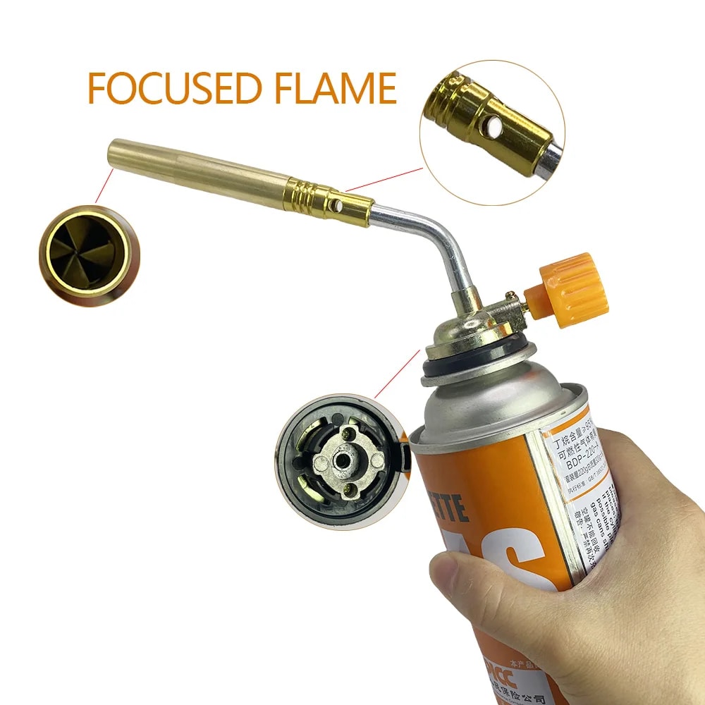 Premium Portable Butane Torch for Camping, BBQ & Soldering