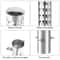 Stainless Steel Tent Stove Spark Arrestor Chimney Cap for Camping Stove Pipe