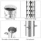 Stainless Steel Tent Stove Spark Arrestor Chimney Cap for Camping Stove Pipe