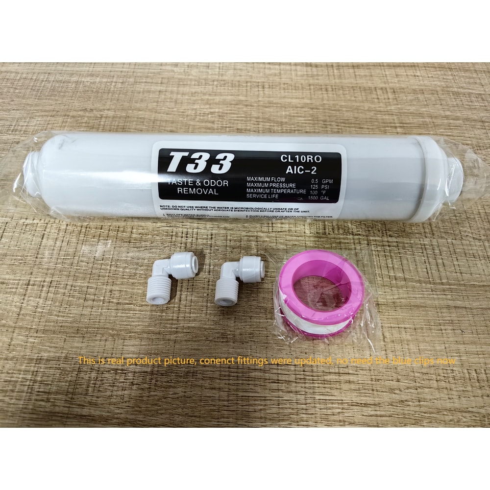 nline Coconut Carbon Water Filter for Reverse Osmosis System with Micron Filtration