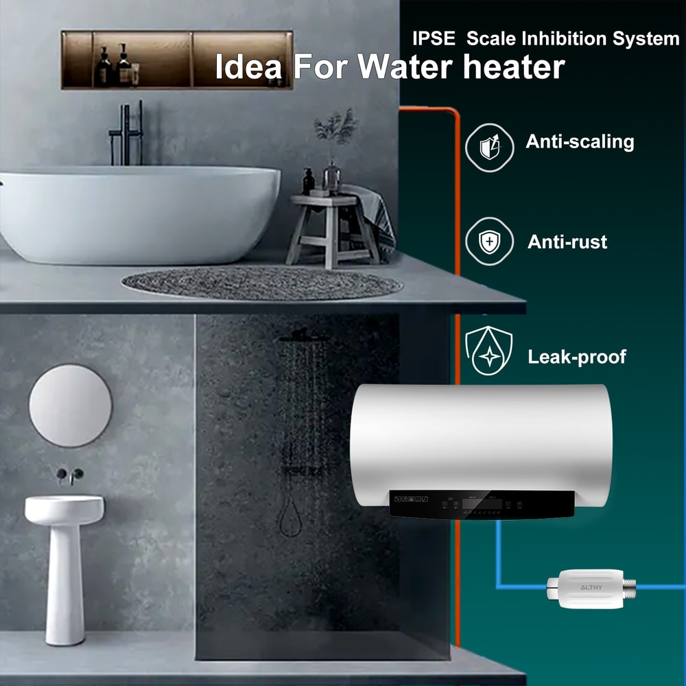 Hard Water Descaler System Shower Filter Anti Limescale Water Softener