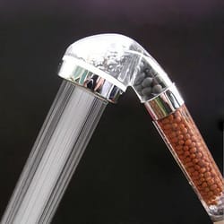 high pressure filtered shower head with water saving shower head & shower head filter