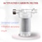 Universal Shower Filter with Activated Carbon Water Purifier for Bathroom and Kitchen