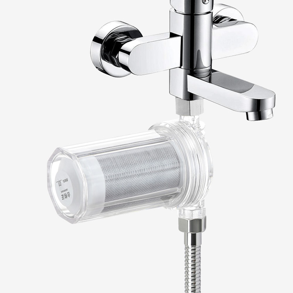 Universal Shower Filter with Activated Carbon Water Purifier for Bathroom and Kitchen