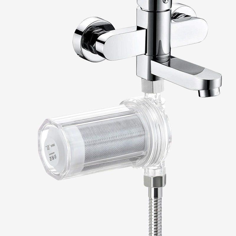 Universal Shower Filter with Activated Carbon Water Purifier for Bathroom and Kitchen