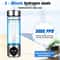 Portable Hydrogen Water Bottle Generator with Dual Chamber SPE PEM Ionizer & Smart Display