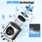 Portable Hydrogen Water Bottle Generator with Dual Chamber SPE PEM Ionizer & Smart Display