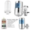 Kitchen Faucet Water Filter System Chlorine Removal Tap Purifier for Clean Drinking Water