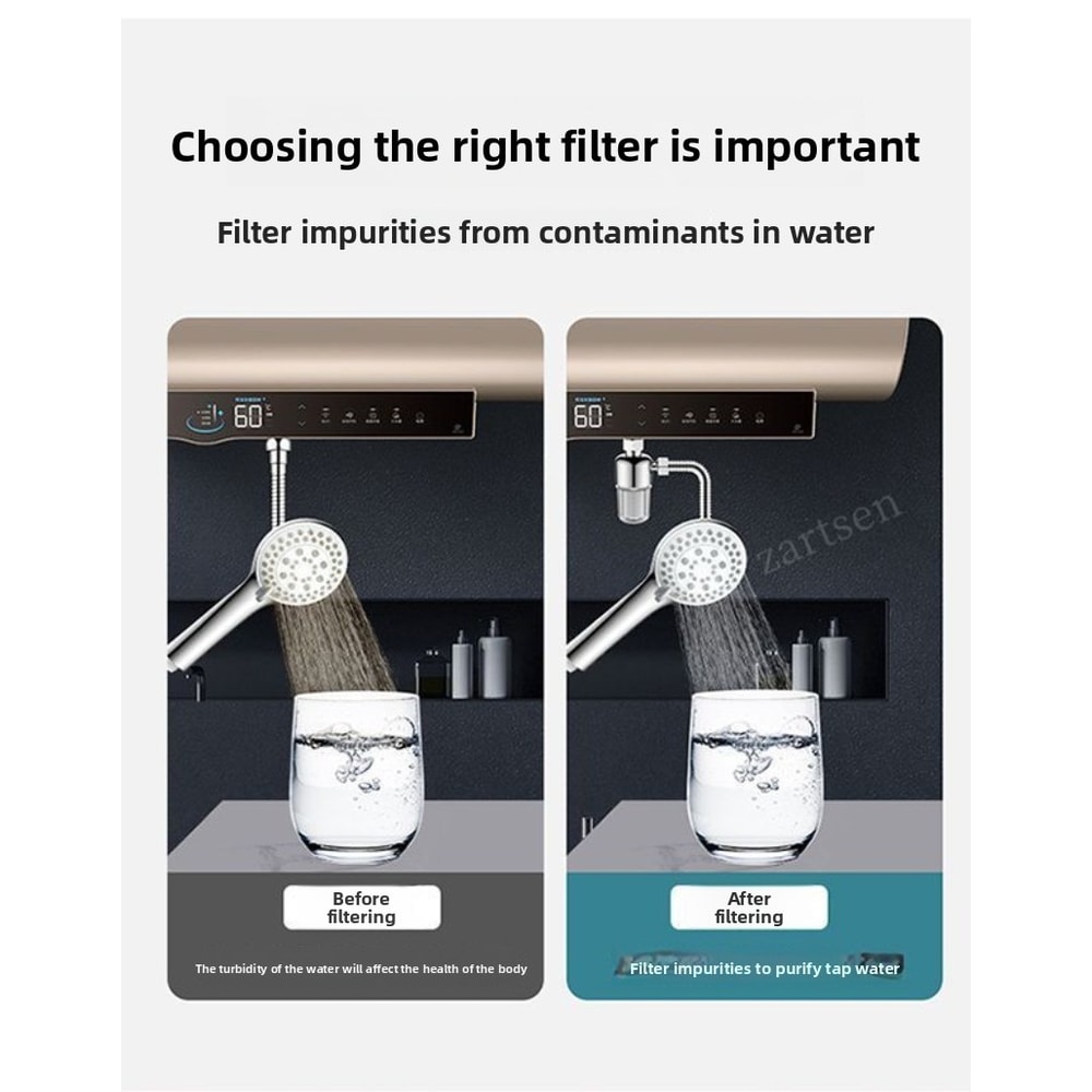 Stainless Steel Tap Water Filter Anti Scale Faucet Purifier For Clean Drinking Water 2