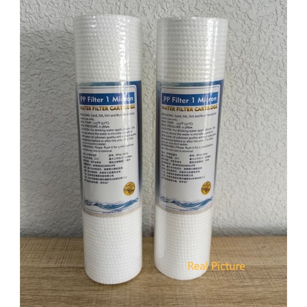 Micron Water Filter Cartridge Set for Reverse Osmosis Systems