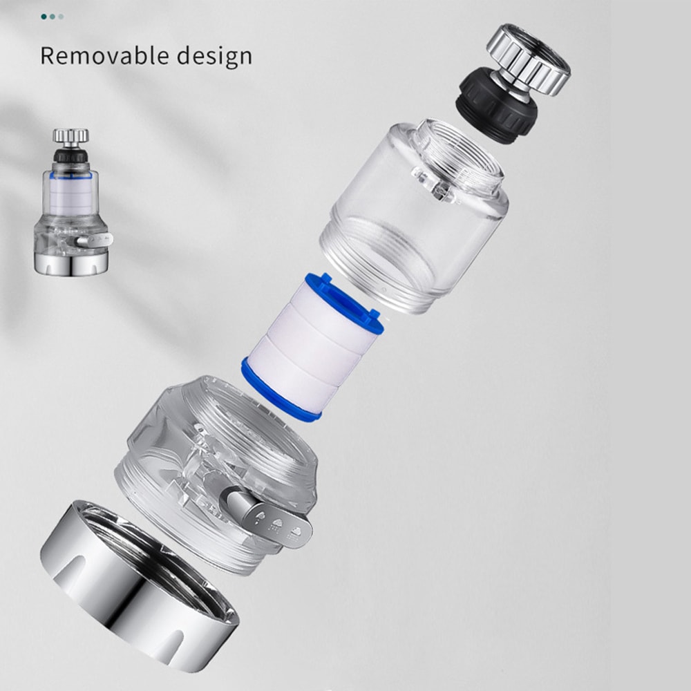 Rotating Tap Filter Faucet Water Filter Kitchen Water Purifier 3