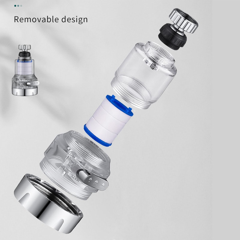 Rotating Tap Filter Faucet Water Filter Kitchen Water Purifier 3
