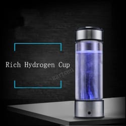 hydrogen water bottle generator portable rechargeable ionizer for antioxidant hydration