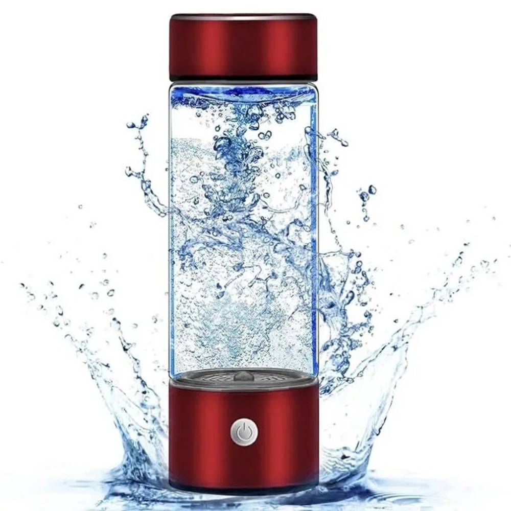 Hydrogen Rich Water Bottle Portable Ionizer Cup With Titanium Filter 0