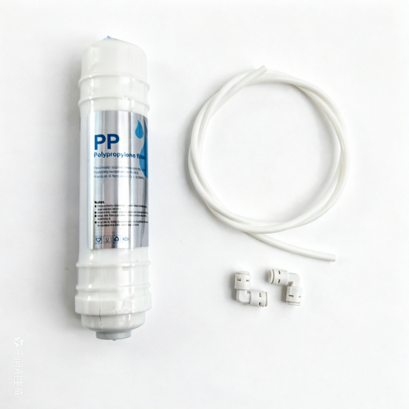 Universal Inline Water Filter with PP Sediment Filter for Washing Machine Toilet Faucet