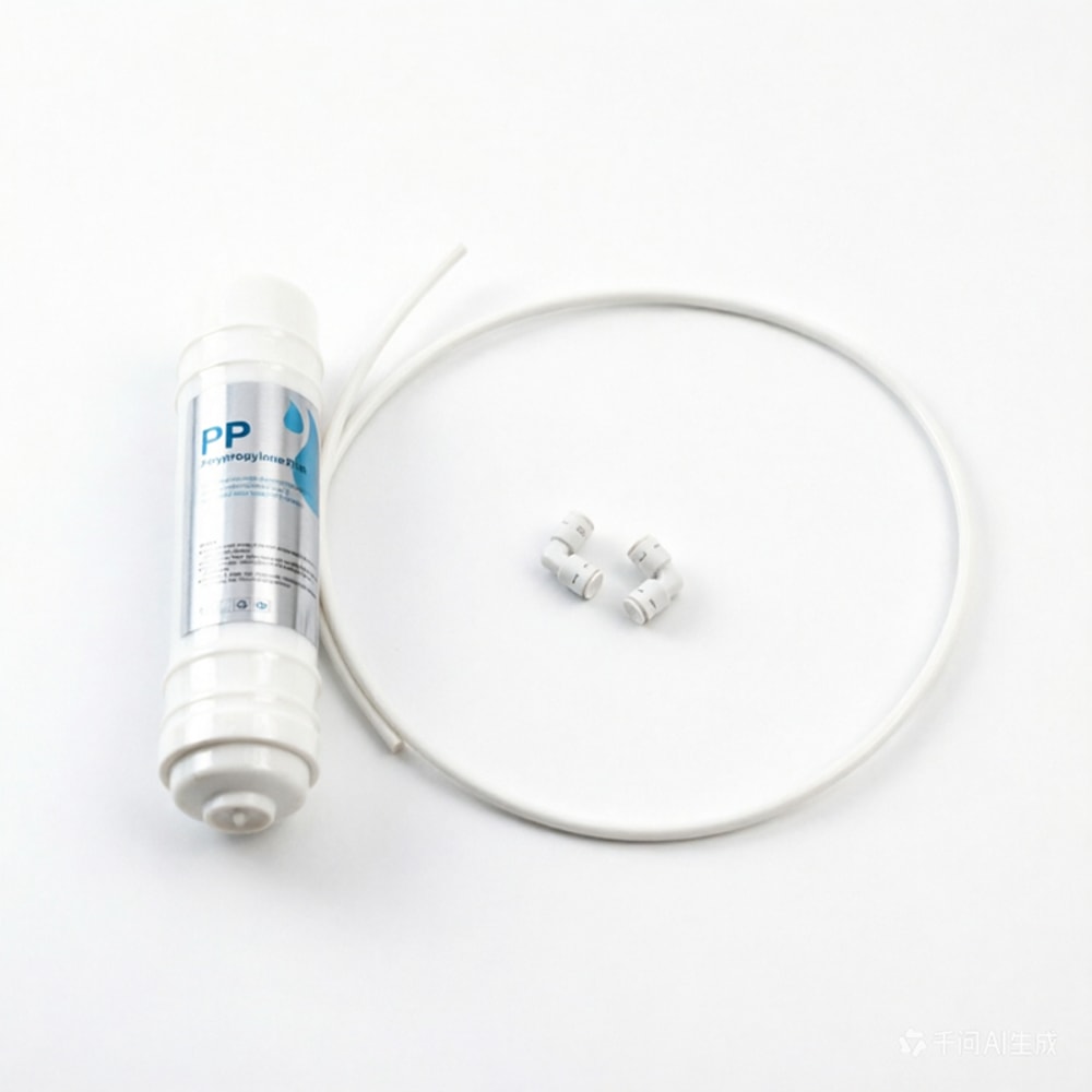Universal Inline Water Filter with PP Sediment Filter for Washing Machine Toilet Faucet