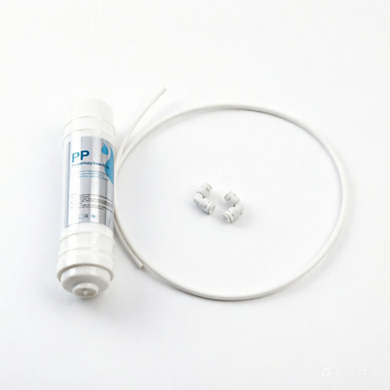 Universal Inline Water Filter with PP Sediment Filter for Washing Machine Toilet Faucet