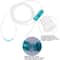Portable Nasal Oxygen Cannula Tube for Hydrogen Inhalation and Oxygen Therapy