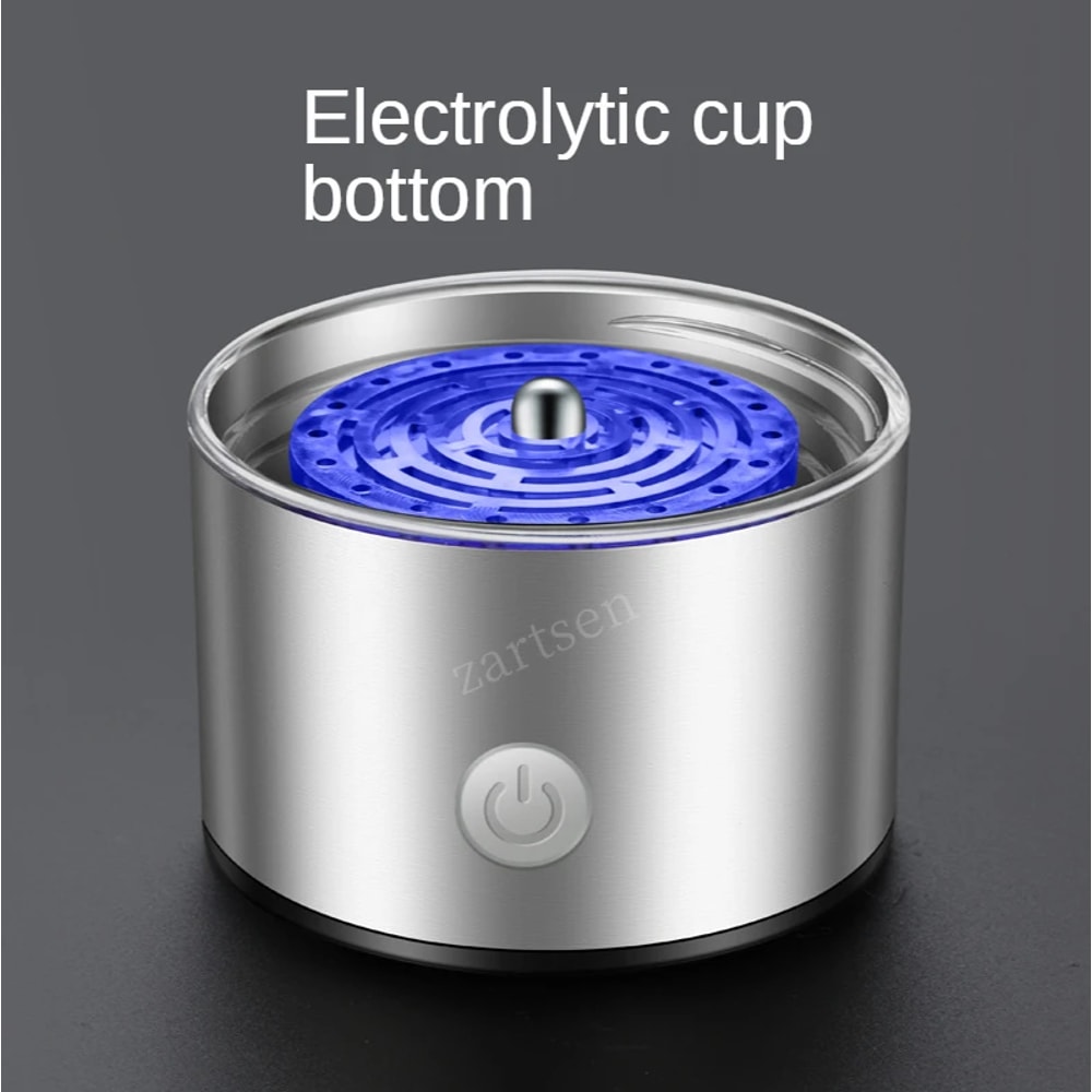 Hydrogen Water Bottle Portable Generator Alkaline Ionizer Smart Cup