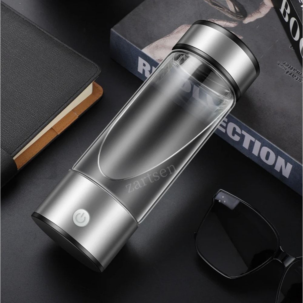 Hydrogen Water Bottle Portable Generator Alkaline Ionizer Smart Cup