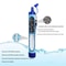 Portable Water Filter for Camping & Emergency Survival Lightweight Outdoor Purifier System
