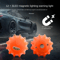 Magnetic LED Emergency Car Beacon Light with Strobe Flashlight for Roadside Safety