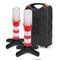 Magnetic Emergency Roadside Flares Set with Telescopic Baton and Flashlight