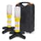 Magnetic Emergency Roadside Flares Set with Telescopic Baton and Flashlight