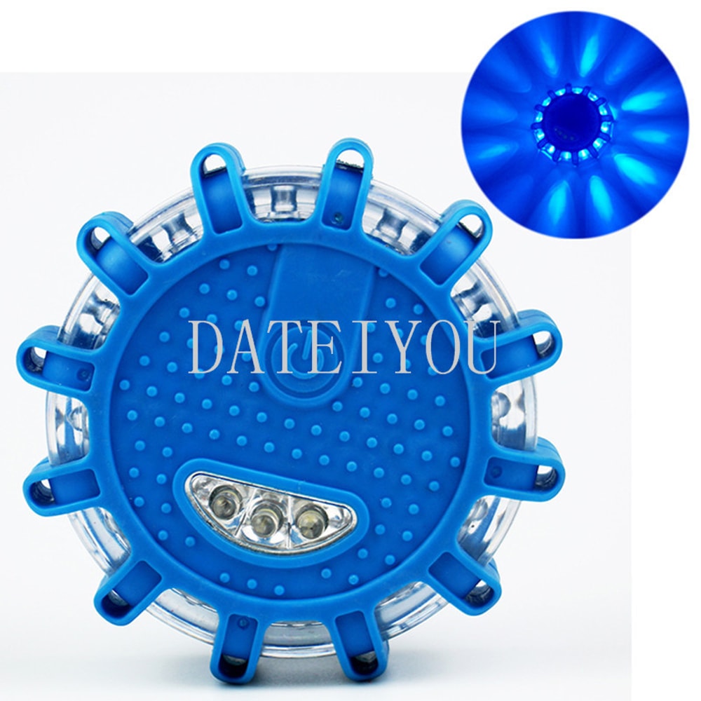 LED Road Flares Emergency Lights Rechargeable Waterproof Safety Beacons for Cars