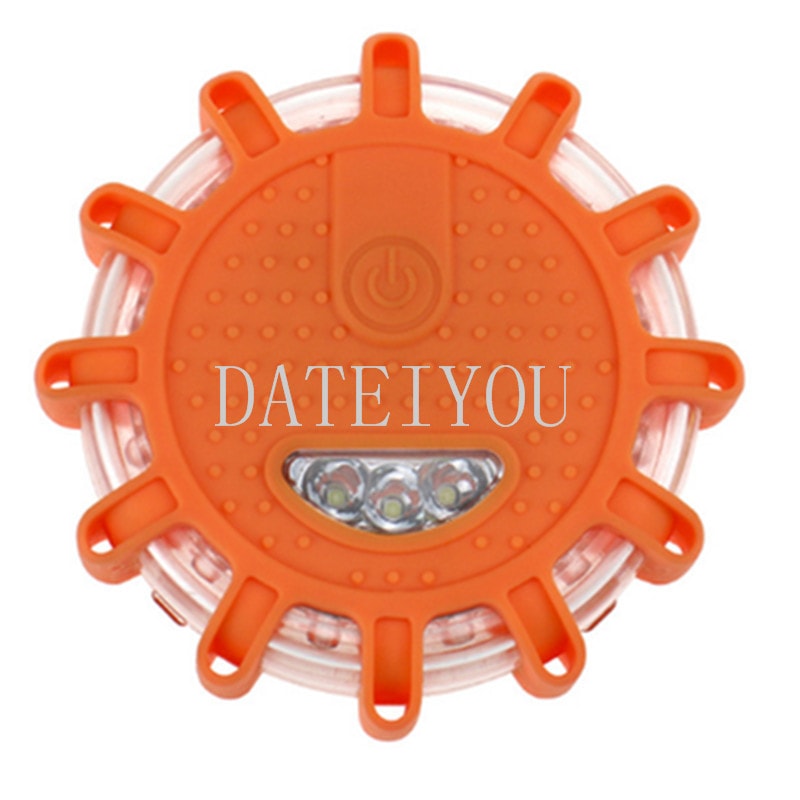 LED Road Flares Emergency Lights Rechargeable Waterproof Safety Beacons for Cars