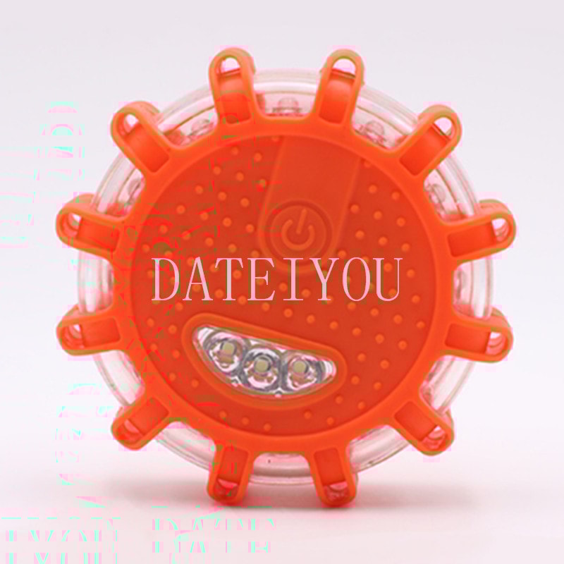 LED Road Flares Emergency Lights Rechargeable Waterproof Safety Beacons for Cars