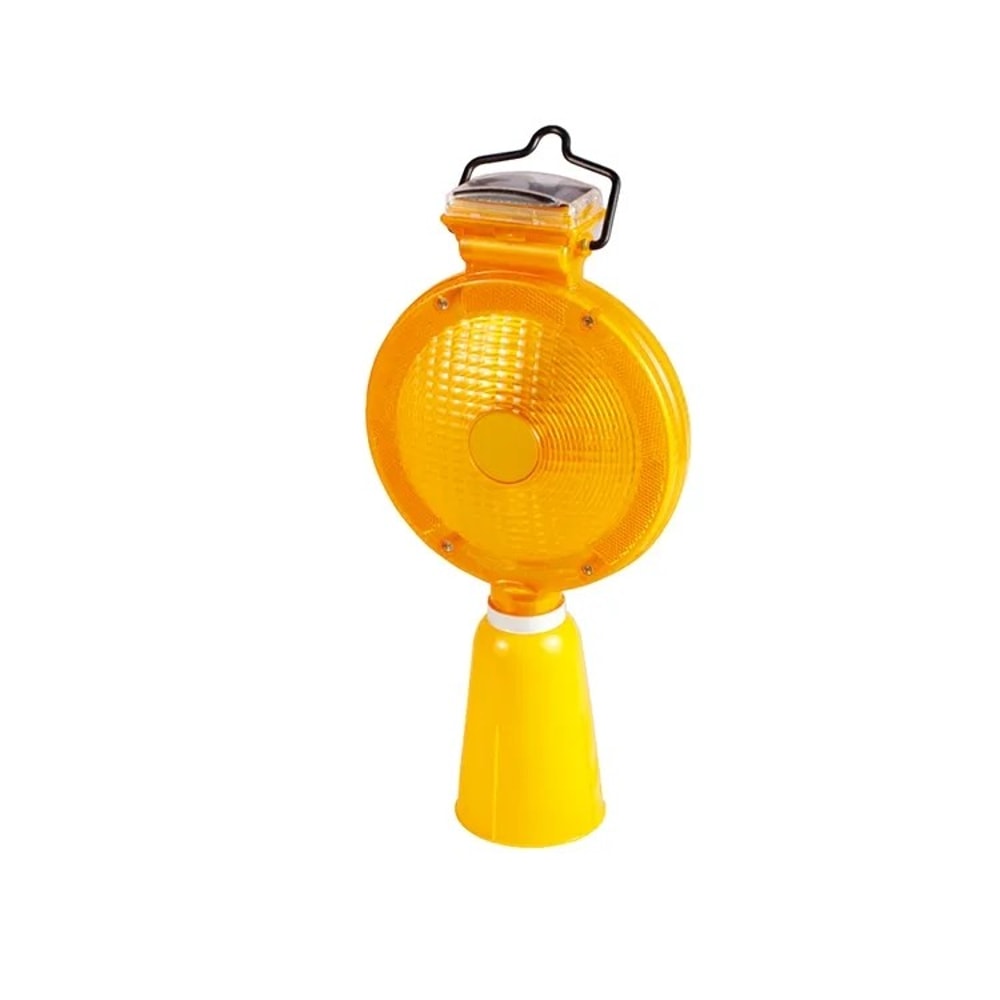 Solar Emergency Beacon Light Outdoor Traffic Warning LED Barricade Safety Light
