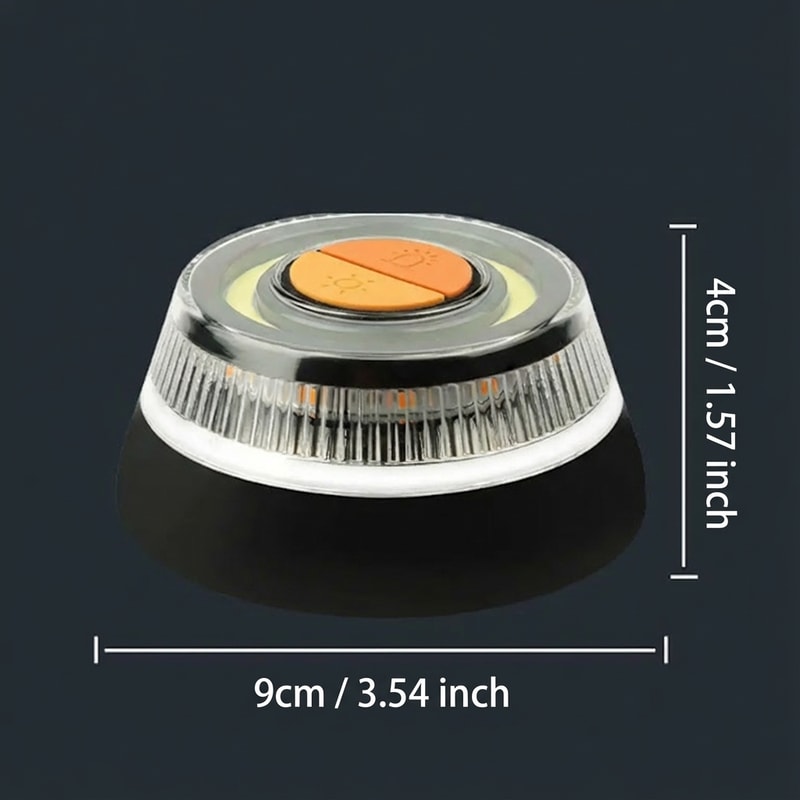 Upgrade Car Emergency Light Waterproof LED Roadside Flare with Magnetic Base