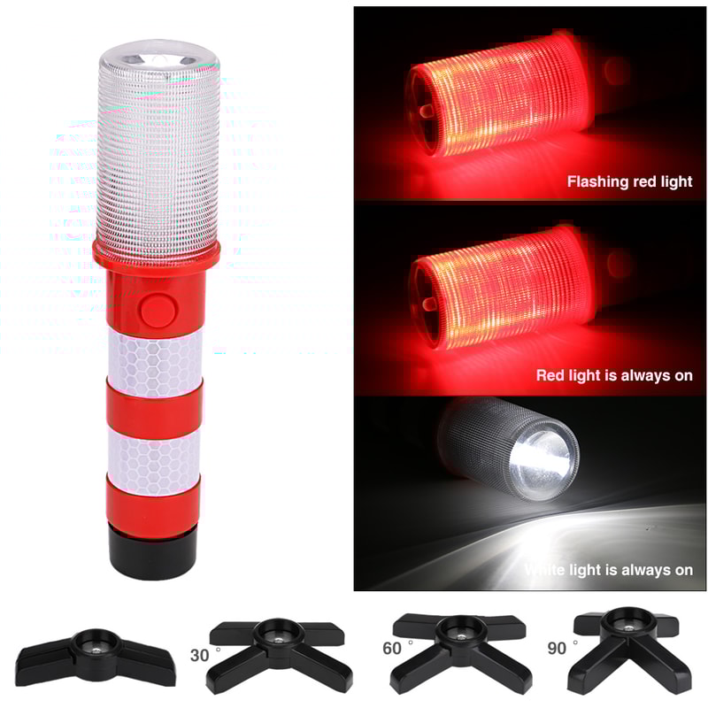 Premium Magnetic LED Safety Beacon & Emergency Roadside Lights