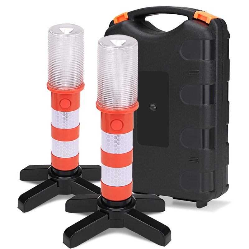 Premium Magnetic LED Safety Beacon & Emergency Roadside Lights