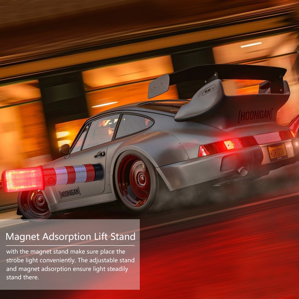 Premium Magnetic LED Safety Beacon & Emergency Roadside Lights