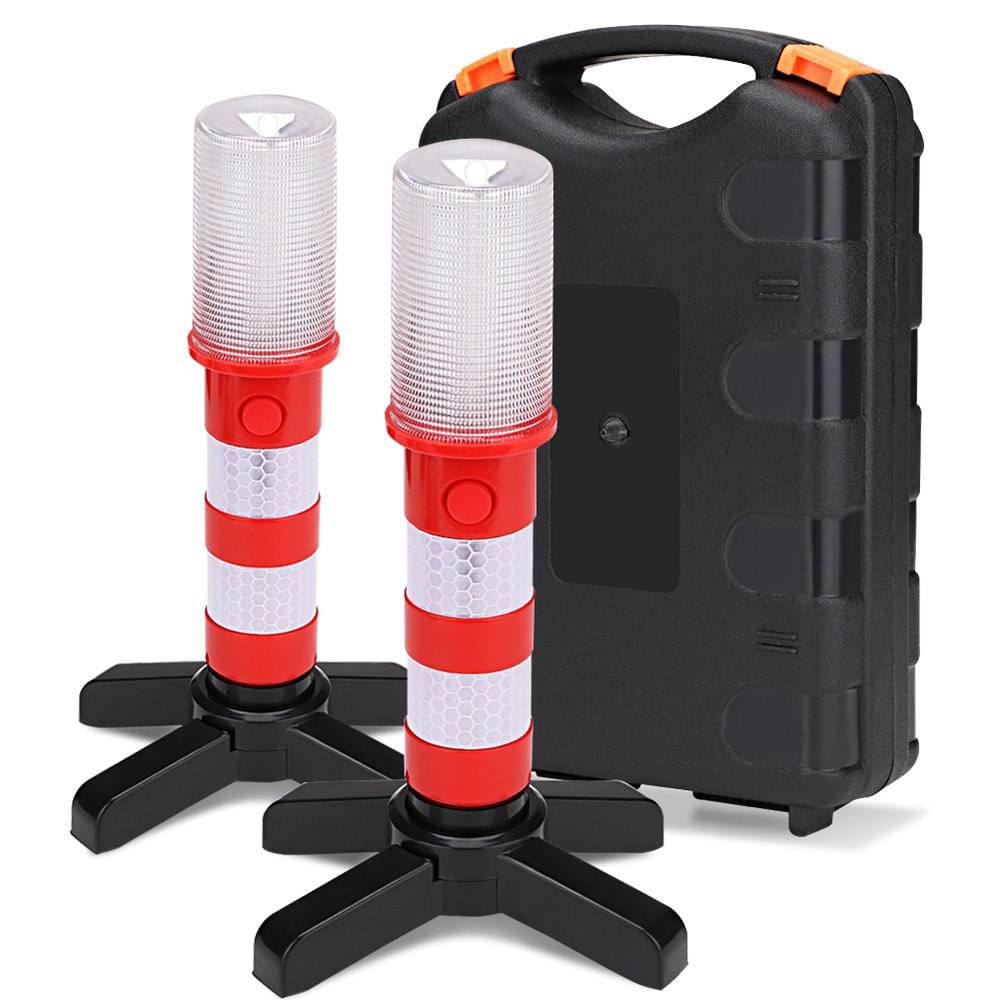 Premium Magnetic LED Safety Beacon & Emergency Roadside Lights