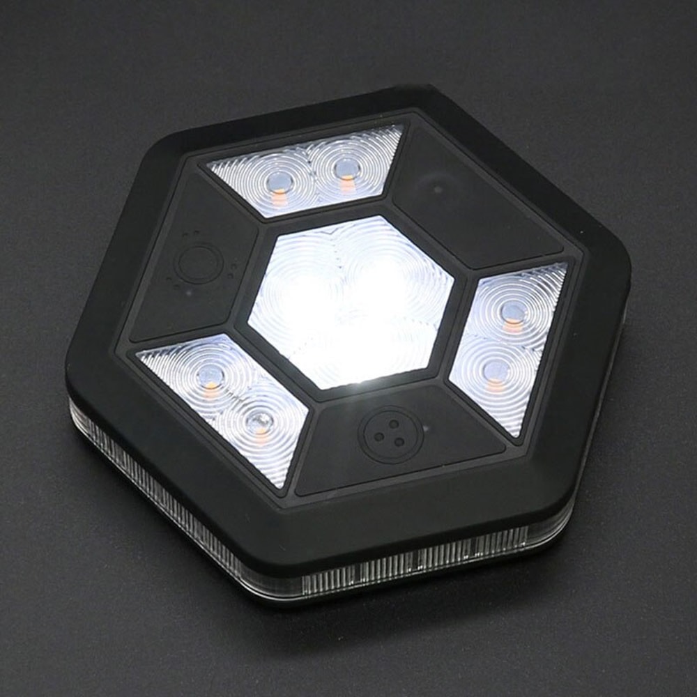 Rotating COB Car Emergency Warning Light with USB Charging